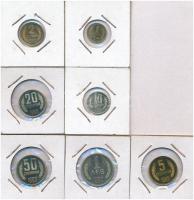 Bulgária 1980. 1s-1L (7xklf) T:PP
Bulgaria 1980. 1 Stotinka - 1 Lev (7xdiff) C:PP