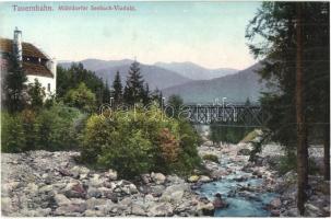 Mühldorf, Tauernbahn, Seebach-Viadukt, Kunstverlag S. Frank / railway bridge