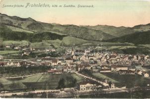 Frohnleiten, General view, railway station, P. Ledermann (EK)