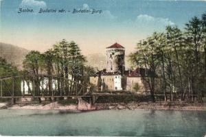Zsolna, Zilina, Sillein; Budatin vár, híd / Schloss / castle, bridge