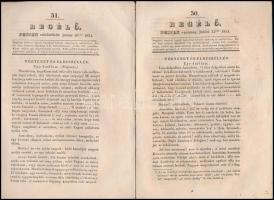 1834 a Regélő 50-51. száma, érdekes írásokkal