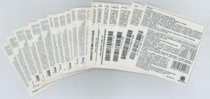 ~1990-2000. 24db-os sorsjegy tétel "Csillagjós" és "Astro" sorsjegyekből (14xklf...