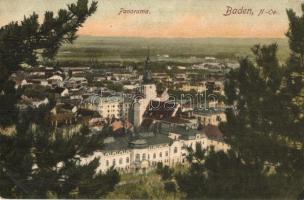 Baden bei Wien, Panorama, K. Ledermann / general view