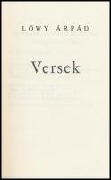 Löwy Árpád: Versek. hn.,én., kn. Kiadói papírkötés