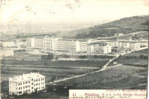 Mödling, K. u. K. techn. Militär-Akademie / Austro-Hungarian military academy (vágott / cut)