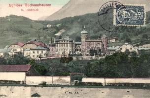 Innsbruck, Schloss Büchsenhausen, Verlag von M. Sprenger / castle, TCV card