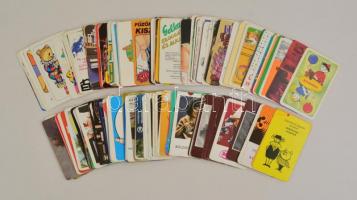 1978-1989 cca 200 db különféle reklámos kártyanaptár