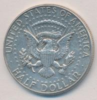 Amerikai Egyesült Államok 1964. 1/2$ Ag "Kennedy" T:1-,2 
USA 1964. 1/2 Dollar Ag "K...