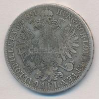 Ausztria 1861A 1Fl Ag "Ferenc József" T:2-,3 patina
Austria 1861A 1 Florin Ag "Franz...