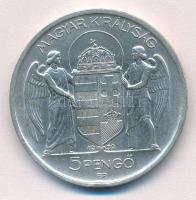 1939. 5P Ag "Horthy balra" T:1-
Adamo P8.2