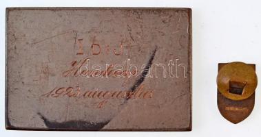 Exner Károly (1850-1919) 1923. "Az érdem jeléül - M.L.T.C. / I. Díj Handicap 1923 augusztus&quo...