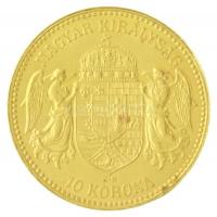 1912KB 10K Au "Ferenc József" (3,37g/0.900) T:2
Hungary 1912KB 10 Korona Au "Franz J...