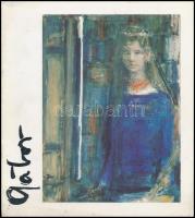 Vegyes katalógus tétel, egy kivételével aláírt, 5 db: 
Samu Katalin szobrászművész kiállítása. Hódm...