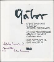 Vegyes katalógus tétel, egy kivételével aláírt, 5 db: 
Samu Katalin szobrászművész kiállítása. Hódm...