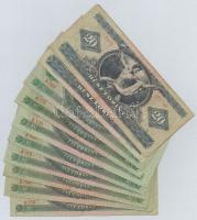 1962-1969. 10Ft (8x) + 1980. 20Ft (3x) T:III,III-