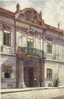 Budapest I. Werbőczy utca (ma Táncsics Mihály út), barokk ház, Műemlékek Országos Bizottsága