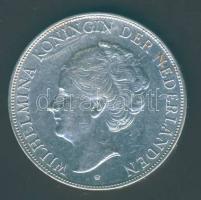 Hollandia 1938. 2 1/2G Ag "Wilhelmina" T:2/3+