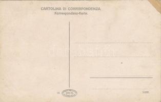 Bei Notbedarf den Balast über Bord / K.u.K. Kriegsmarine mariner humour art postcard, mariners in ai...