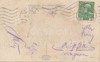 Bei der Quartiervisite / K.u.K. Kriegsmarine mariner humour art postcard. C. Fano 1914/15. 10. s: Ed...