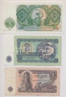 Bulgária 1951. 3L + 5L + 1974. 1L + 2L + 5L + 10L T:III
Bulgaria 1951. 3 Leva + 5 Leva + 1974. 1 Le...