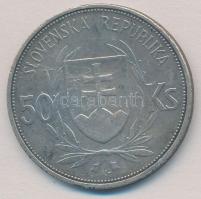 Szlovákia 1944. 50K Ag "Függetlenség 5. évfordulója" T:3 karc
Slovakia 1944. 50 Korun Ag ...