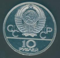 Szovjetunió 1979. 10R Ag "Olimpia-röplabda" T:PP