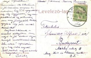 Resicabánya, Resita; acél és vasgyár, sodronypálya. W. L. (?) 136. Boskovitz kiadása / iron works, f...