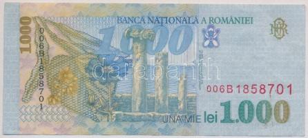 Románia 1966. 5L + 10L + 1998. 1000L kis albumban T:III szép papír
Romania 1966. 5 Lei + 10 Lei + 1...