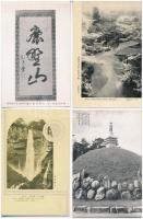 32 db RÉGI ázsiai képeslap, főleg használatlan lapok, egy Berlin-i lappal / 32 pre-1945 Asian postca...