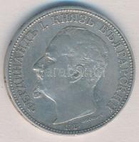 Bulgária 1891KB 2L Ag "I. Ferdinánd" Körmöcbánya T:2,2-
Bulgaria 1891KB 2 Leva Ag "F...