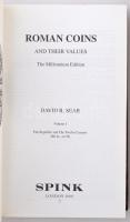 David R. Sear: Roman coins and thier values I-III. London, 2000-2005. Szép állapotban