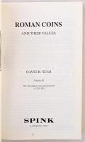 David R. Sear: Roman coins and thier values I-III. London, 2000-2005. Szép állapotban