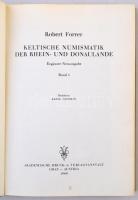 Robert Forrer: Keltische Numizmatik der Rhein- und Donaulande I-II. Akademische Druck- und Verlagsanstalt, Graz, 1968-1969. Szép állapotúak.