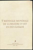 5th Biennale Mondiale de la Reliure d'Art en Pays Basque.  "Cyrano de Bergerac" d...