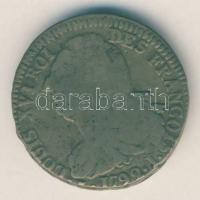 Franciaország 1792I 2S XVI.Lajos T:3/4+