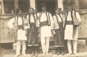 1917 Slovakian folklore, photo