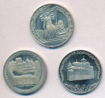 Bulgária 1981. 2L Cu-Ni "1300 éves Bulgária" (3xklf) T:1-(eredetileg PP) ujjlenyomat
Bulg...