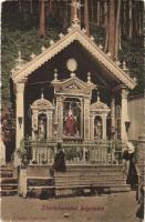 Óhegy, Staré Hory (Besztercebánya, Banska Bystrica); Óhegyi kápolna. Joerges kiadása / chapel, altar (EK)