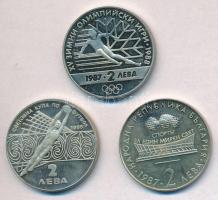 Bulgária 1986-1987. 2L Cu-Ni (3xklf) T:1-(eredetileg PP) ujjlenyomat
Bulgaria 1986-1987. 2 Leva Cu-...