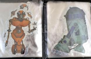 Star Wars - Baljós Árnyak matricák nagyméretű műbőr  gyűjtőtokban. Fajtánként sok darab / Star wars ...