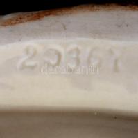 Rokokó párt ábrázoló jelzett német porcelán / Rococo couple German porclain 8 cm