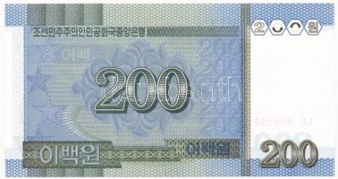 Észak-Korea 2005. 200W T:I 
North Korea 2005. 200 Won C:UNC