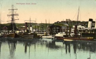 Dover, Wellington Dock, steamships (fa)
