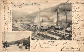 1903 Nadrág, Vasgyár, Hengermű-telep / Eisenwerk, Walzhütte. E. Beutl kiadása / iron works, factory, rolling mill plant (EK)