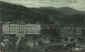 Selmecbánya, Schemnitz, Banská Stiavnica; Főiskolai paloták. Joerges kiadása 1910. / college palaces (EK)