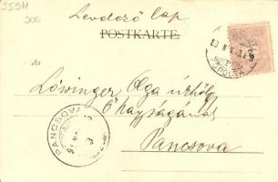 1898 Huldingung / courtship, art postcard, A. Ackermann Kunsverlag No. 497., s: Helene Baurnfeind