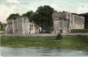 Richmond, Easby Abbey from River