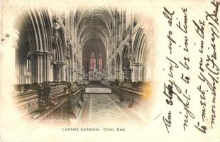 Lichfield, Lichfield Cathedral, Choir, East, interior