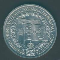 Hollandia 2001. "Willem-Alexander és Maxima esküvője" alkalmából kiadott Ag emlékérem, 15,...