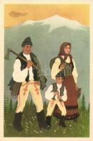 Csík-Háromszéki népviselet; Székely Egyetemi és Főiskolai Hallgatók egyesülete / Transylvanian folklore from Trei Scaune s: Szilágyi I.